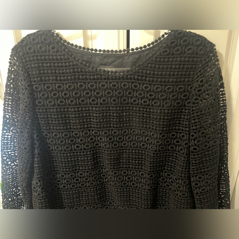 Talbots Lace Top size M